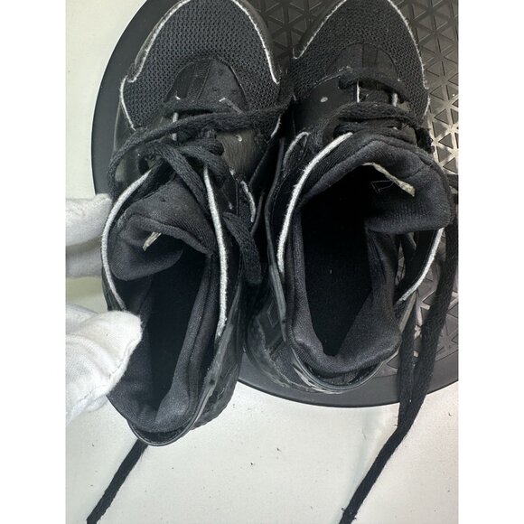 Nike Huarache Run Low Triple Black Size 13c (PS) - - Picture 9 of 10